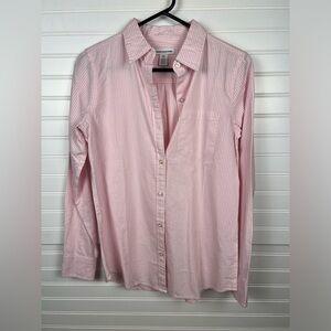 Classic Pink Striped Women’s Shirt